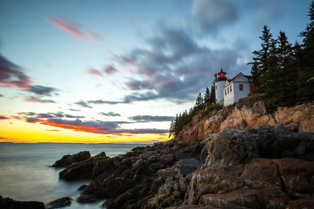 evening in Maine